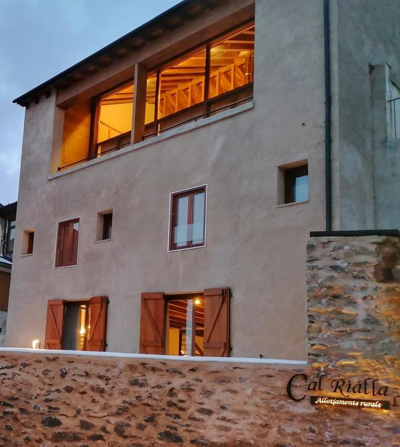 Apartament "El Castell" Casa Rural Cal Rialla ลีเวีย ภายนอก รูปภาพ