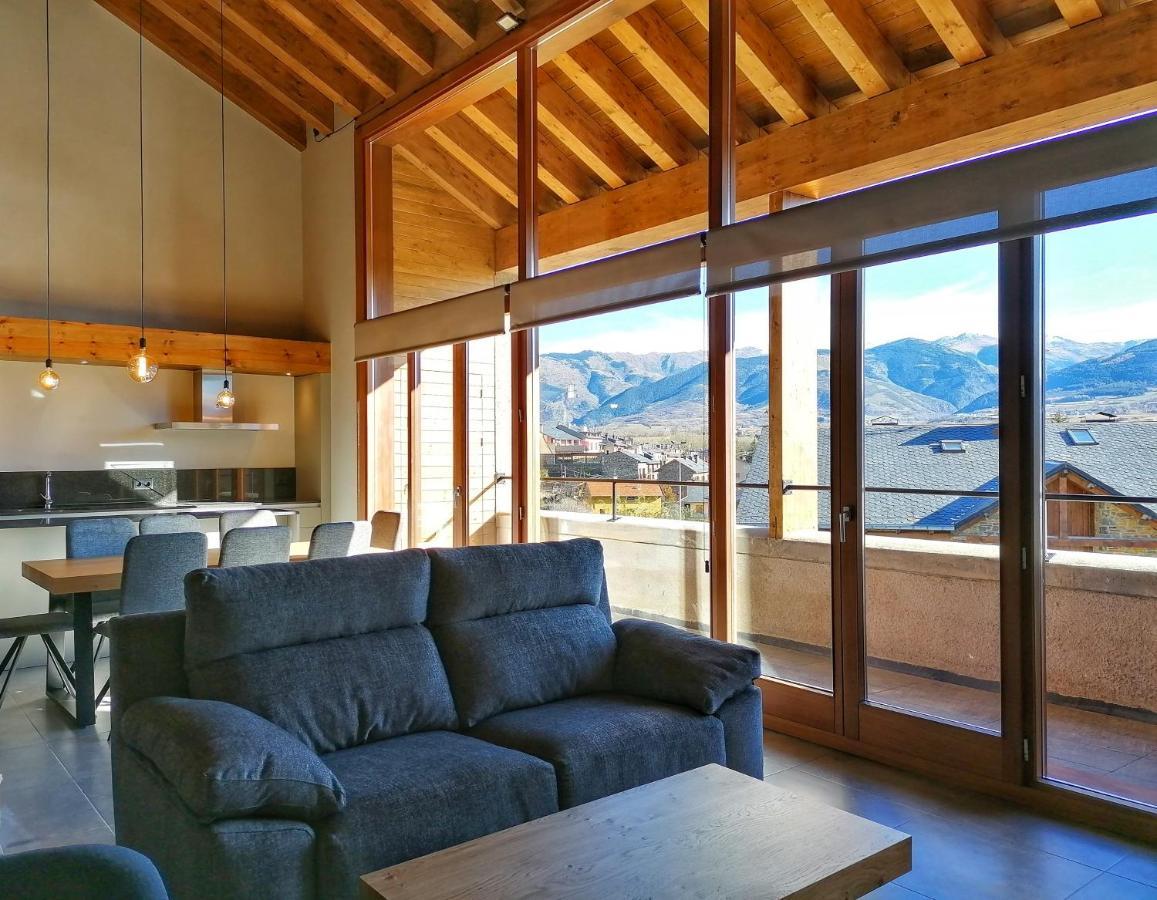 Apartament "El Castell" Casa Rural Cal Rialla ลีเวีย ภายนอก รูปภาพ